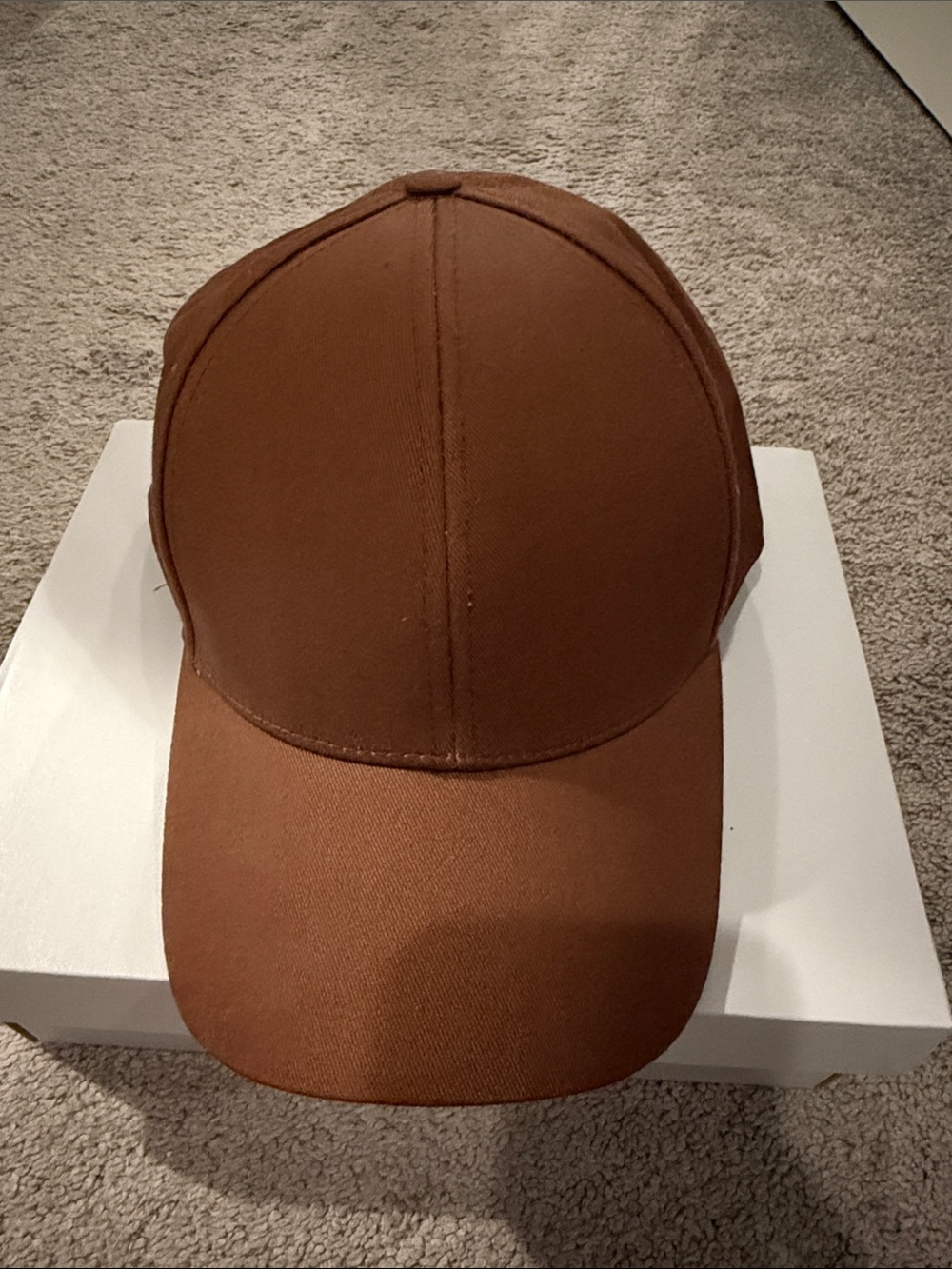Alxiliary Classic Brown Baseball Cap in excellent condition
